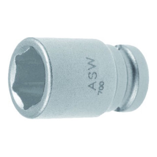 ASW Clé à douille à douille pour clé hexagonale 1/4" ASW