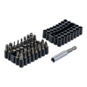 Jeu d’embouts courts 6,3 mm (1/4") différents profils 33 pièces BGS Do it yourself-1