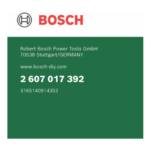 Jeu d'embouts de tournevis Bosch avec cliquet, 26 pièces