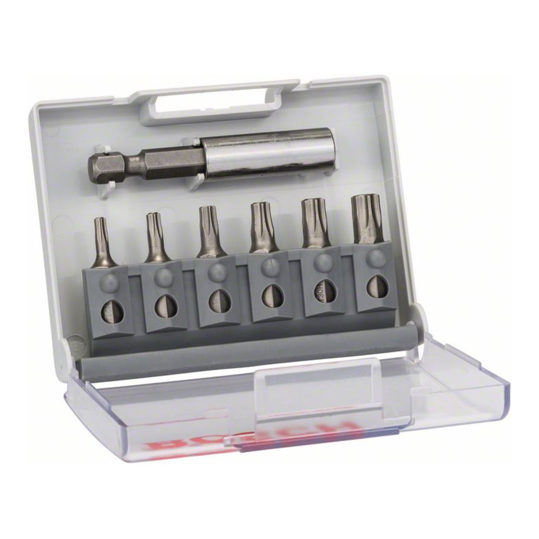 Jeu d'embouts de tournevis Bosch extra durs (Security-Torx®), 7 pièces, 25 mm