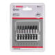 Jeu d'embouts de tournevis Bosch Impact Control 8 pièces 1 x T15 T40 2x T20 T25 T25 T30 50 mm