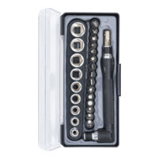Jeu d’embouts et de douilles/angulaire transmission 6,3 mm (1/4") 26 pièces BGS Do it yourself-5