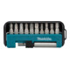 Jeu d'embouts Makita 11 pièces avec embouts PH, PZ et TX, 1 x porte-embouts magnétique-1