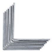 Jeu d'équerre pour chaise 60 x 60 x 20 mm 8 pièces BGS Do it yourself-4