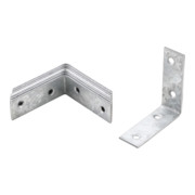 Jeu d'équerre pour chaise 60 x 60 x 20 mm 8 pièces BGS Do it yourself-5