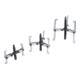 Jeu d'extracteurs, 2/3 bras 150 / 100 / 75 mm 3 pièces BGS Do it yourself-3