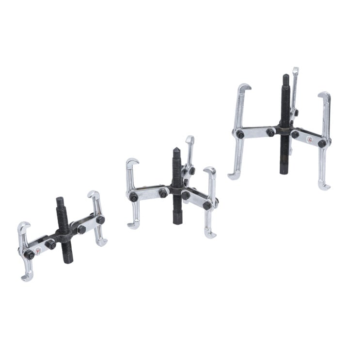Jeu d'extracteurs, 2/3 bras 150 / 100 / 75 mm 3 pièces BGS Do it yourself