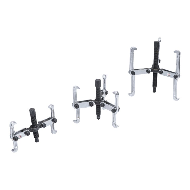 Jeu d'extracteurs, 2/3 bras 150 / 100 / 75 mm 3 pièces BGS Do it yourself