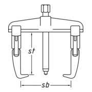 Jeu d'extracteurs · à 3 griffes 1786S-1 HAZET-3