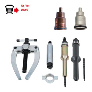 Jeu d'extracteurs de douilles d'injecteurs pour Volvo, 5 pcs KS Tools
