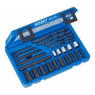 Jeu d'extracteurs de goujons 841/25 HAZET