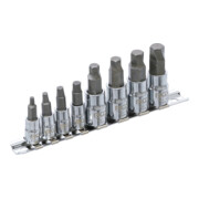 Jeu d'extracteurs de vis 6,3 mm (1/4") / 10 mm (3/8") pour six pans creux 3 -10 mm 8 pièces BGS-3