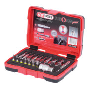 Jeu d'extracteurs de vis Torx 1/4" + 10 mm, 18 pcs.