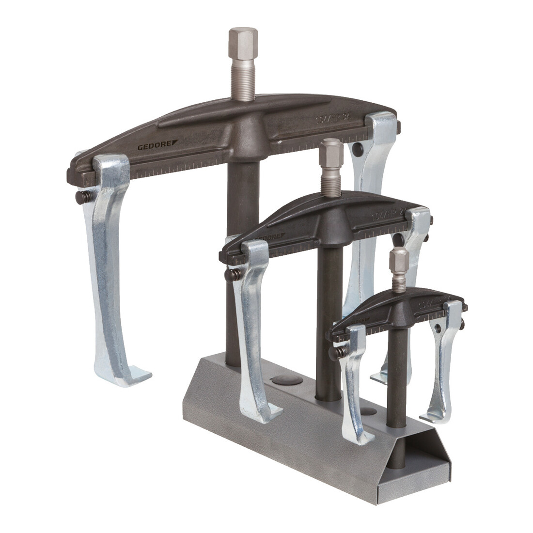 Jeu d'extracteurs Gedore avec support 1.04/HP1A-1.04/HP3A