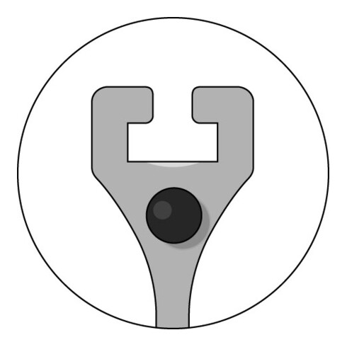 Jeu d'extracteurs Gedore avec support 1.04/HP1A-1.04/HP3A