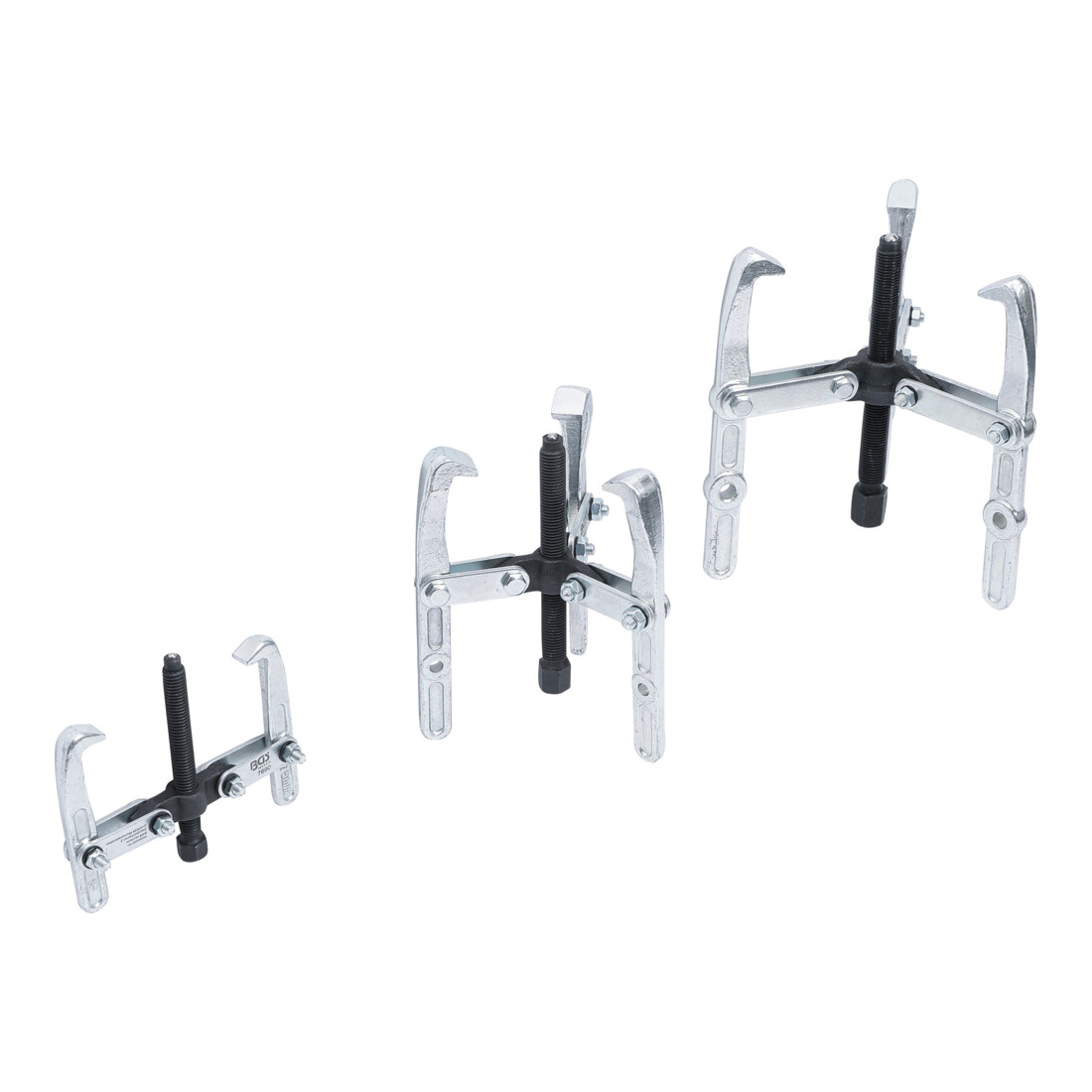 J’eu d’extracteurs internes/externes, 2/3 bras 100 / 120 / 150 mm 3 pièces BGS