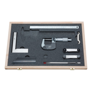 Jeu d'instruments de mesure 8 pces HELIOS PREISSER