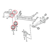 Jeu douilles de buselures pour Opel Vectra BGS-3