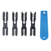 Jeu d’outils à circlips / bague E 4-EN-1 BGS-3