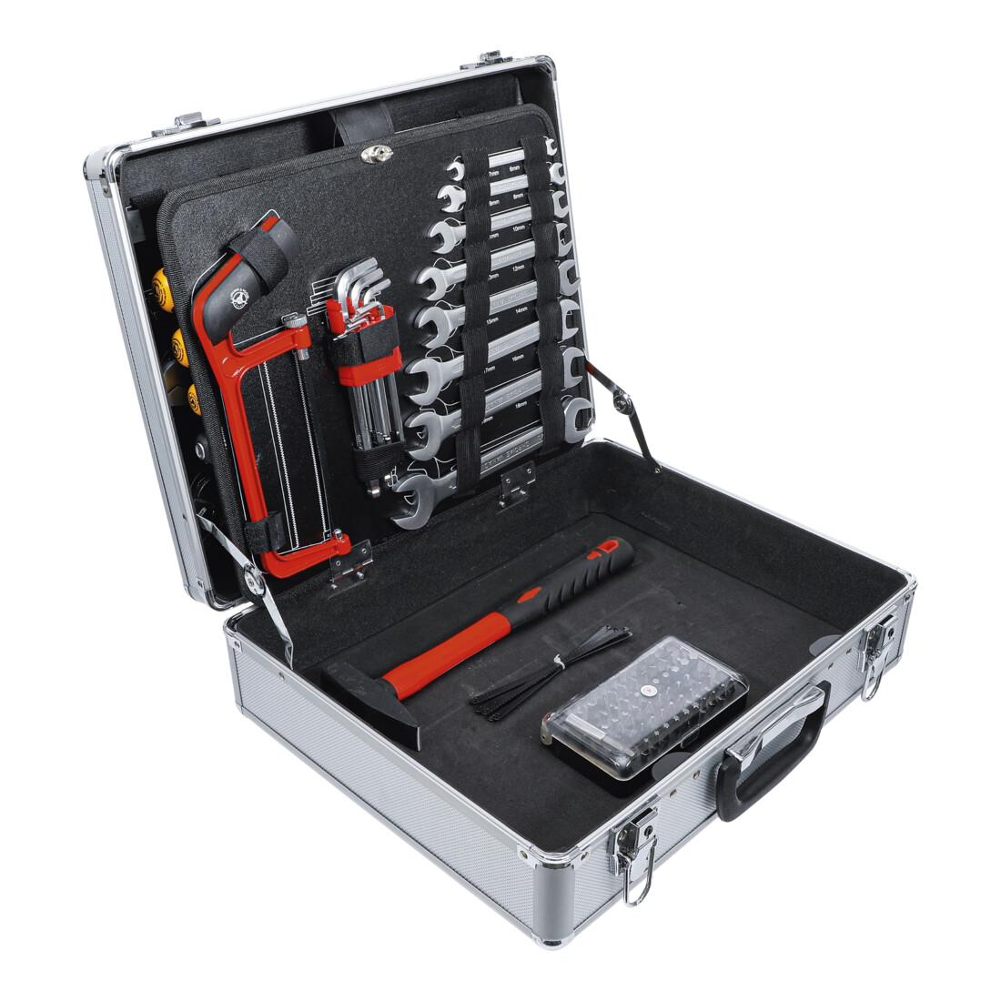 Jeu d’outils dans malette aluminium 129 pièces BGS Do it yourself