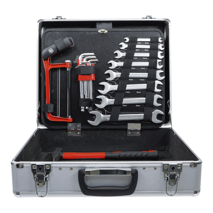 Jeu d’outils dans malette aluminium 129 pièces BGS Do it yourself