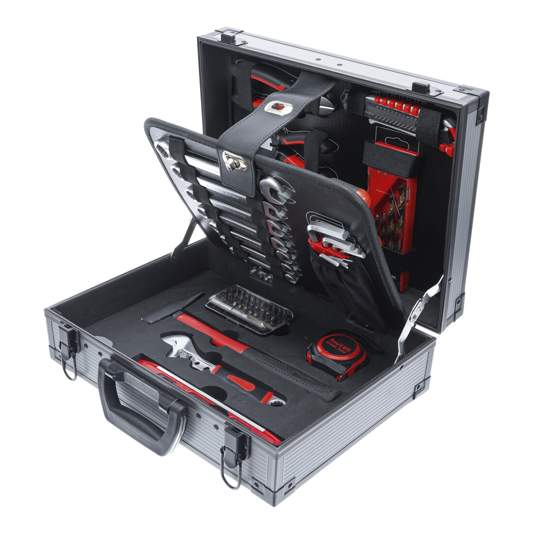 Jeu d’outils dans malette aluminium 66 pièces BGS
