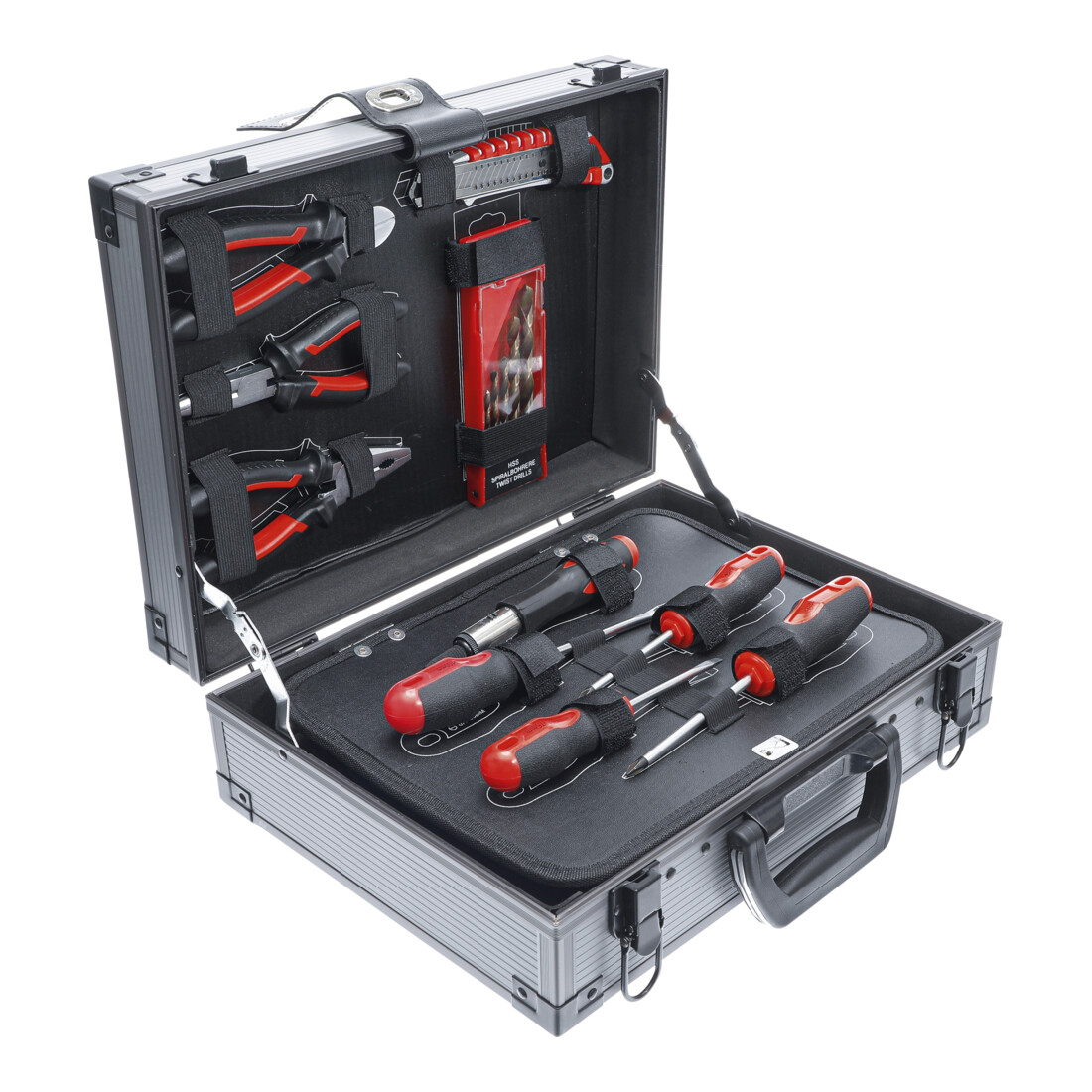Jeu d’outils dans malette aluminium 66 pièces BGS