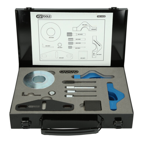 Jeu d'outils de réglage du moteur KS Tools pour Ford, 9 pcs.