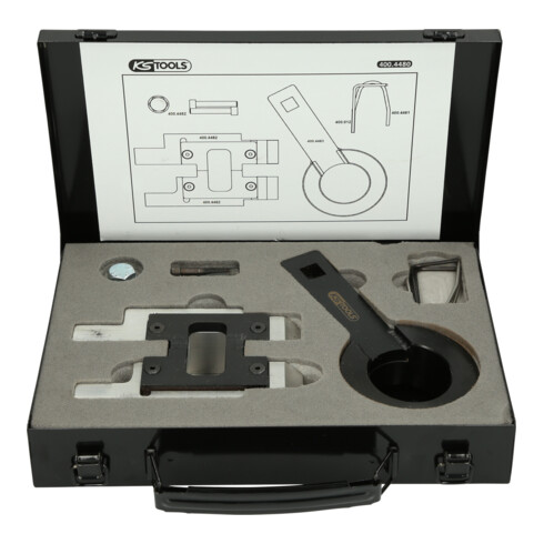 Jeu d'outils de réglage du moteur KS Tools pour Opel, 11 pcs.