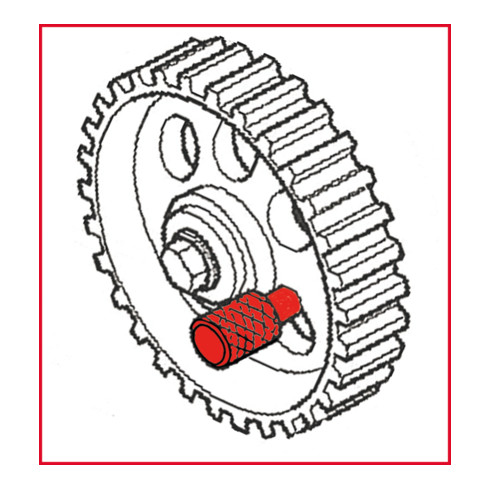 Jeu d'outils de réglage moteur pour Fiat / Iveco, 5 pcs.