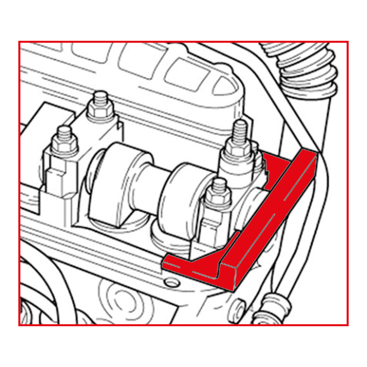 Jeu d'outils de réglage moteur pour VAG, 5 pcs. VW Crafter
