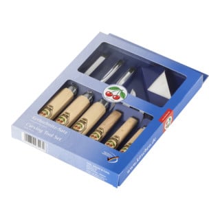 Jeu d'outils de sculpteur Kirschen 7 pièces