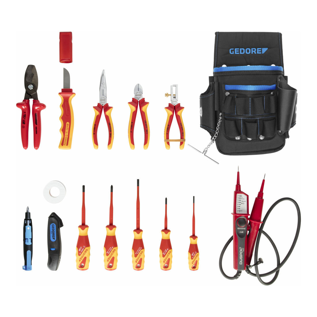 Jeu d'outils Gedore at work 15 pièces