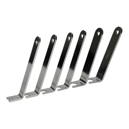 Jeu d'outils KS Tools pour raccords rapides à air comprimé, 6 pcs.