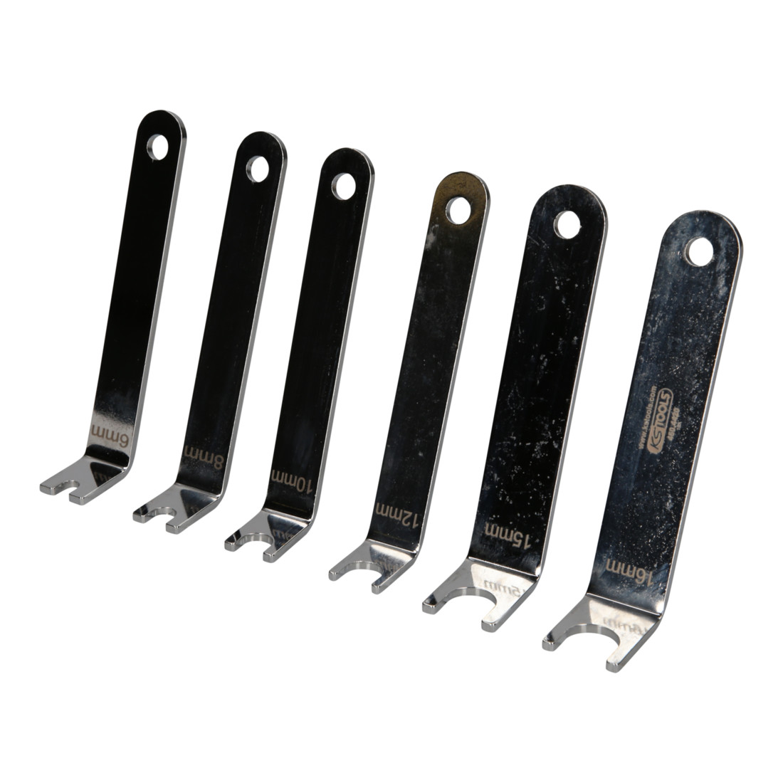 Jeu d'outils KS Tools pour raccords rapides à air comprimé, 6 pcs.
