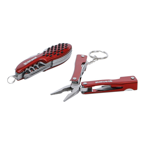 Jeu d’outils multifonctions inoxydable 2 pièces BGS