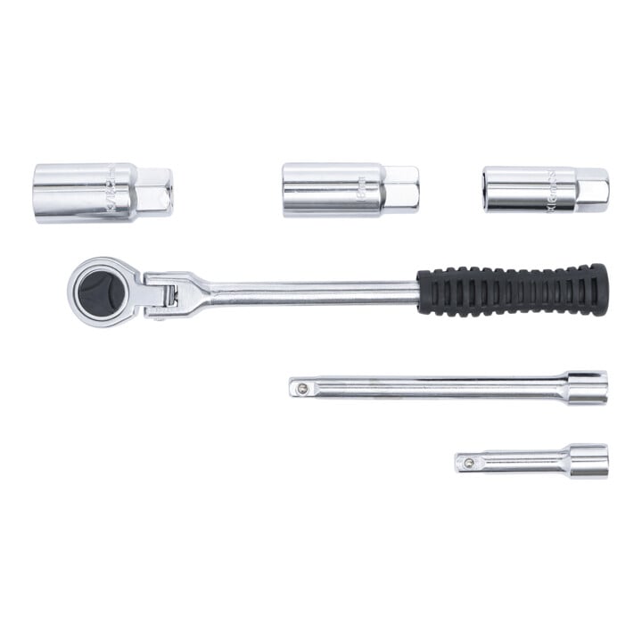 Jeu d’outils pour bougies d’allumage transmission 10 mm (3/8") 6 pièces BGS Do it yourself