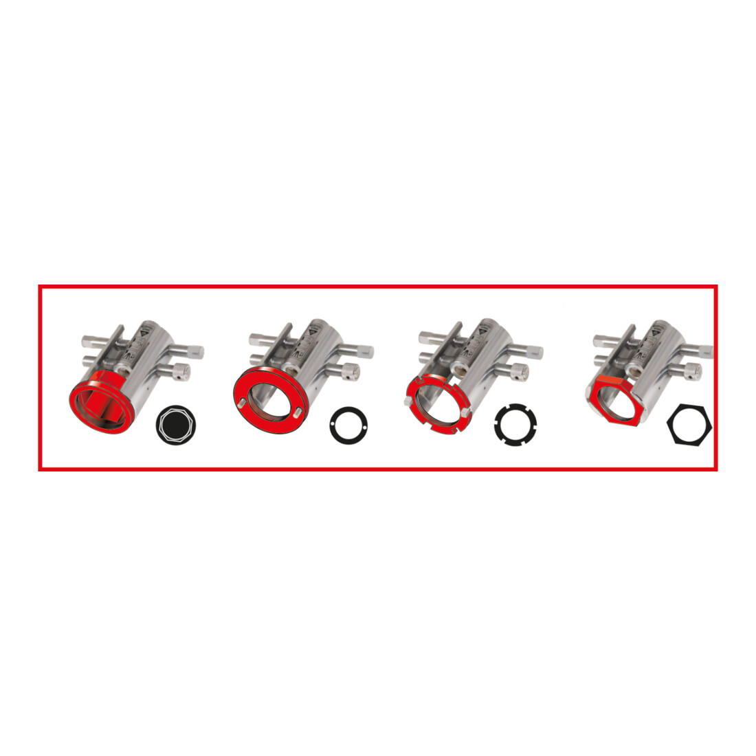 Jeu d'outils pour écrou de moyeu PL, 13 pcs KS Tools