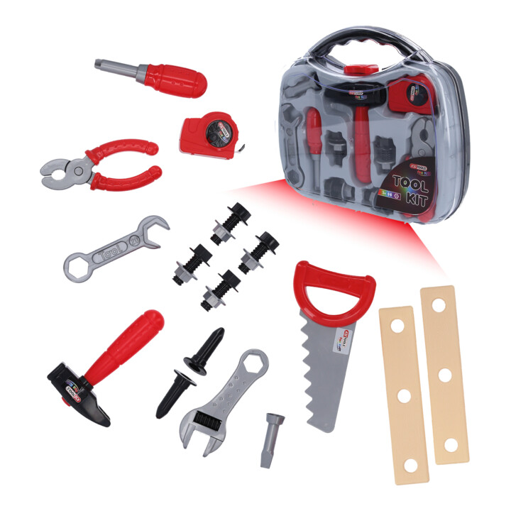 Jeu d’outils pour enfants avec boîte à outils, 21 pcs KS Tools