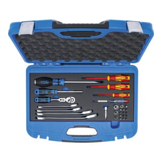 Jeu d’outils pour sanitaire/chauffage 29 pièces BGS