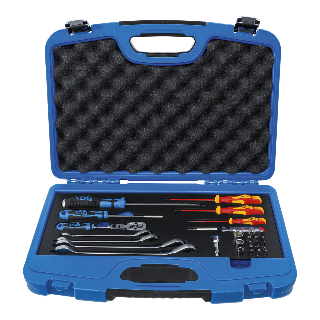 Jeu d’outils pour sanitaire/chauffage 29 pièces BGS
