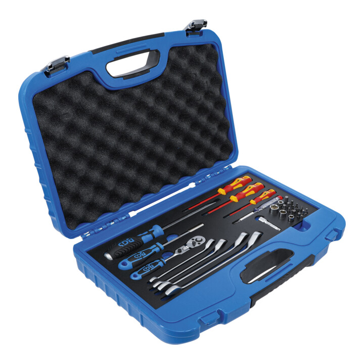 Jeu d’outils pour sanitaire/chauffage 29 pièces BGS