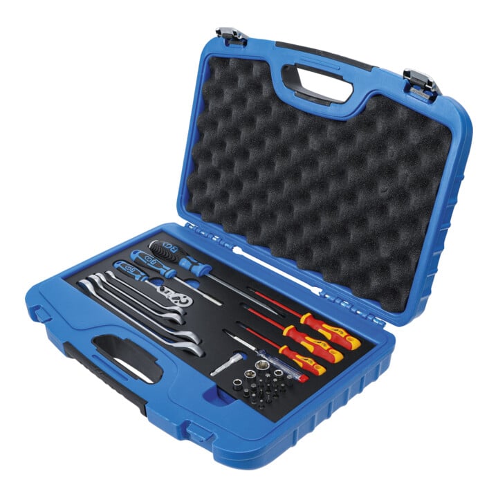 Jeu d’outils pour sanitaire/chauffage 29 pièces BGS