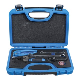 Jeu d’outils pour sertir, cintrer et séparer pour conduites de freins de 4,75 mm (3/16”) BGS