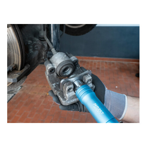Jeu d'outils remise en place de pistons de frein pneumatiques 4970P-1/4 HAZET