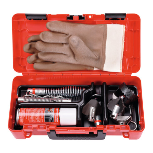 Jeu d'outils Rothenberger L pour spirales de 22 mm, 11 pièces