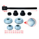 Jeu d’outils universels KS Tools pour roulements de roues, 9 pcs, Ø 24 - 72 mm