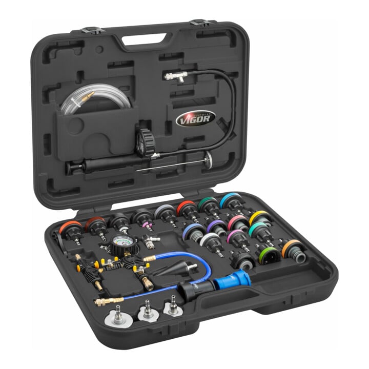 Jeu pour diagnostic de système de refroidissement V1963N 28 x 28 VIGOR