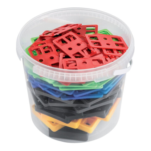 Jeux de cales de réglage, assortiment de 155 pièces triées