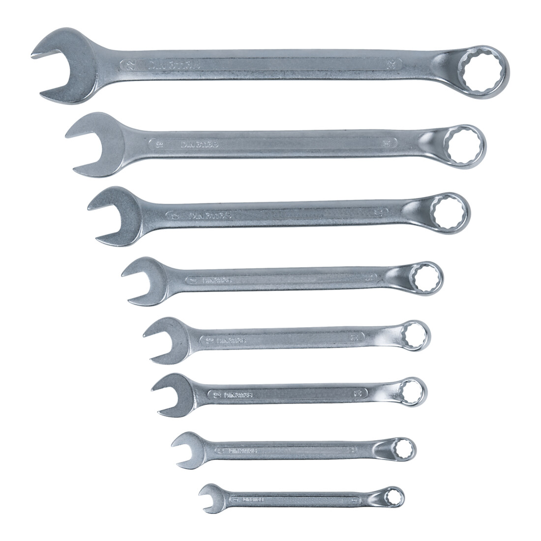 Jeux de clés mixtes coudées, 8 pcs. 8-22 mm